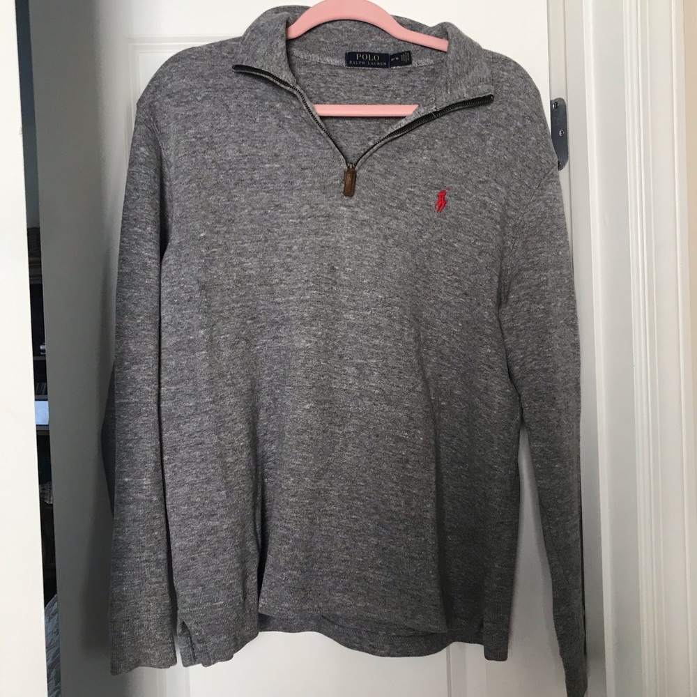 Polo Ralph Lauren Three Quarter Zip Sweatshirt